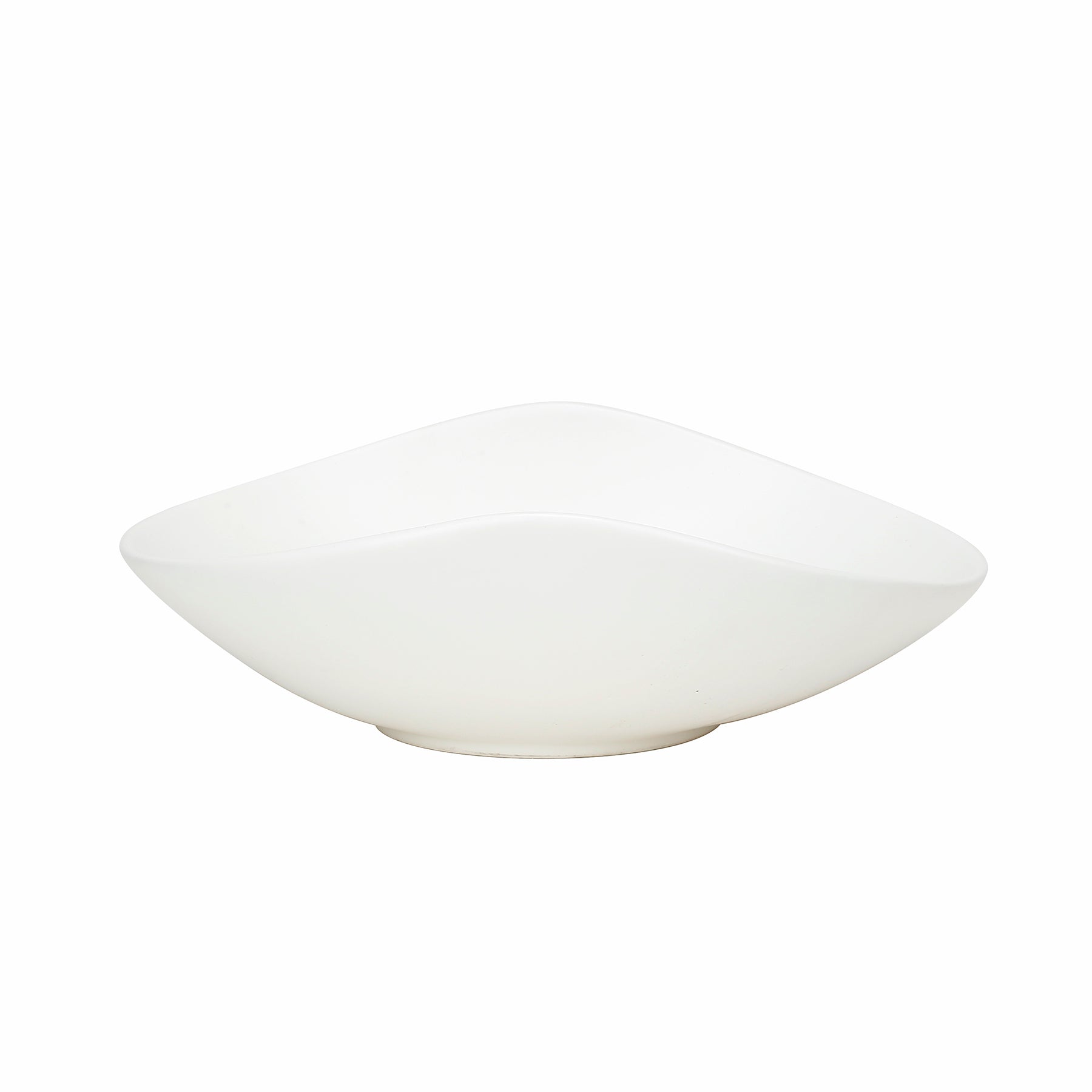 Ceramic White Fruit Bowl