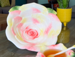 Dolomite Rose Bowl