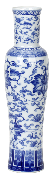 Porcelain Blue and White Vase