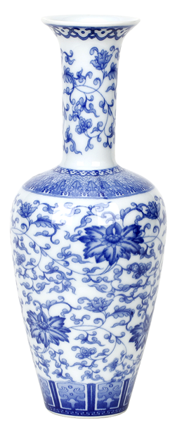 Porcelain Blue and White Vase