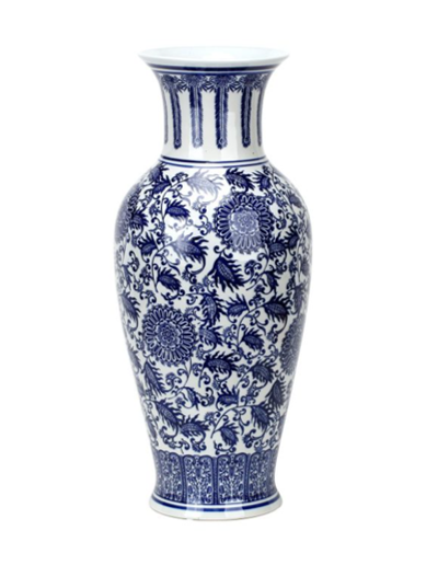 Porcelain Blue and White Vase