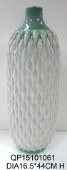 Ceramic Blue and White Vase