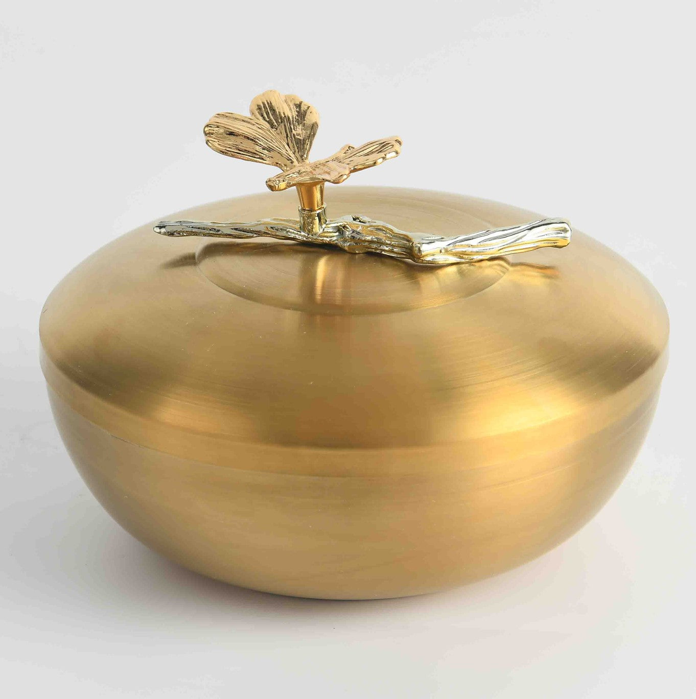 Metal Boxes with Lids Set of 2