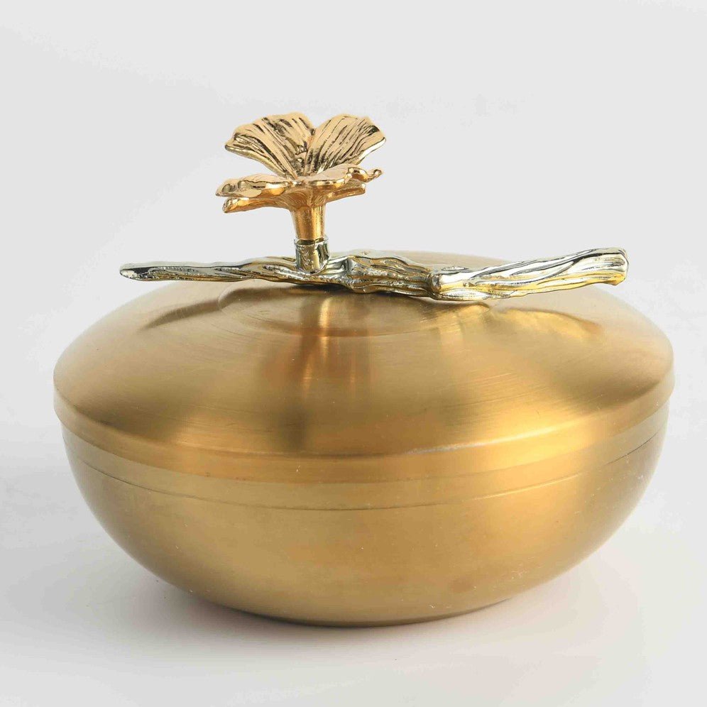 Metal Boxes with Lids Set of 2