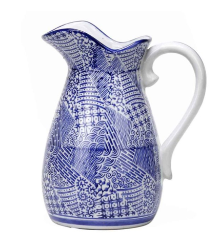 Oriental Patchwork Jug