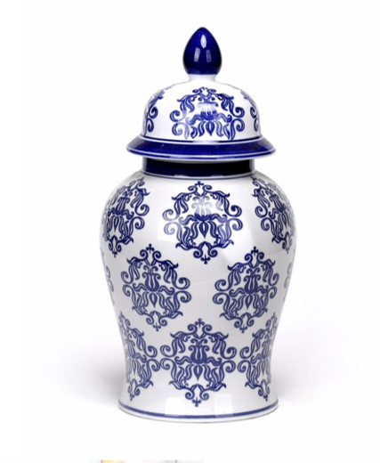 Floral Ginger Jar