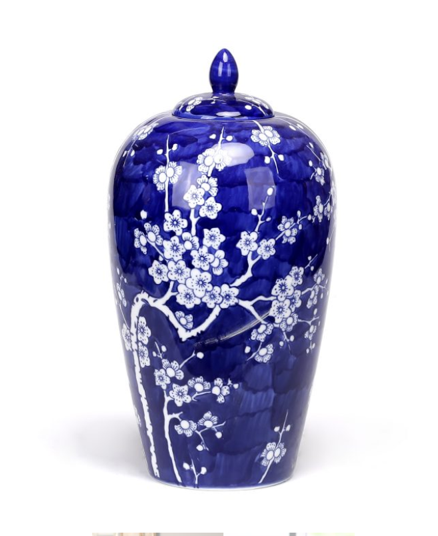 Plum Blossom Ginger Jar