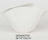 Ceramic White Bowl/Vase