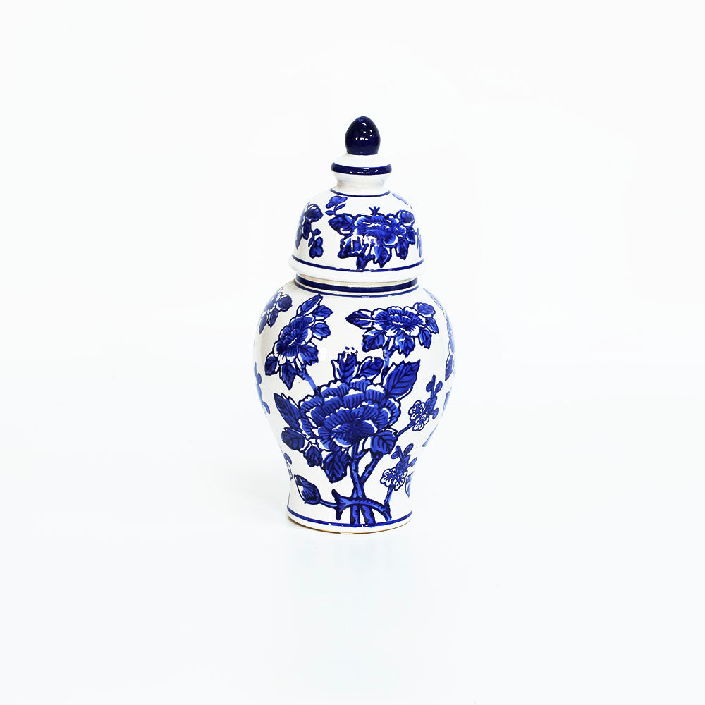 Porcelain Blue and White Jinger Jar