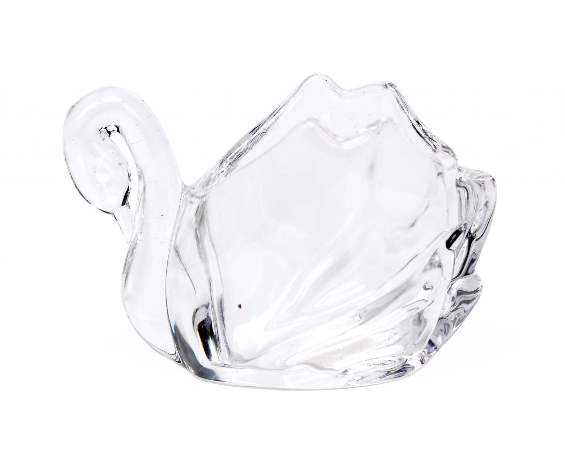 Glass Swan Figurine